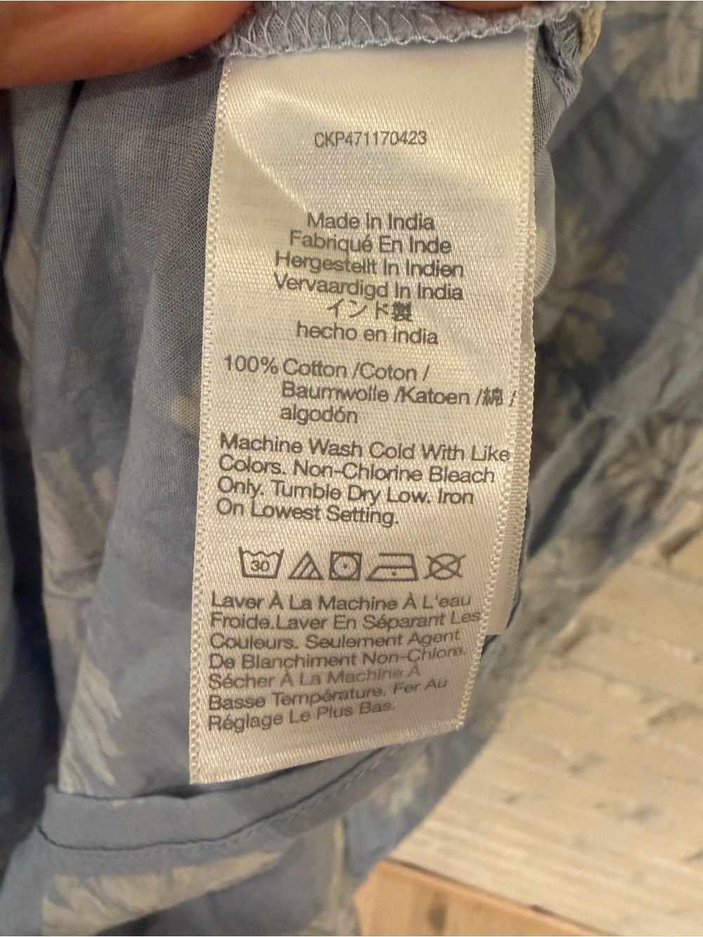 Madewell Floral Print Wrap Mini Dress (B6) - Picture 3 of 6